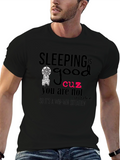 Sleeping Is Good T-Shirt Funny Sleep Tee