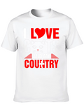 I Love Cats and My Country T-Shirt