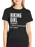 Hiking Girl Definition T-Shirt