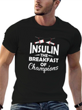 Insulin Breakfast of Champions T-Shirt