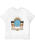 No Coffee No AI Lover T-Shirt