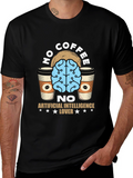 No Coffee No AI Lover T-Shirt