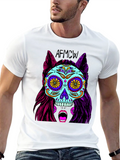 Sugar Skull Dog Graphic Tee