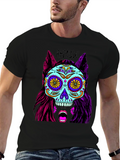 Sugar Skull Dog Graphic Tee