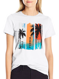 California Palm Tree Graphic Tee