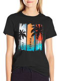 California Palm Tree Graphic Tee
