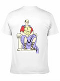 Roman Emperor Graphic Tee - Black