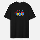 Old School Gamer Retro Gaming Motif 1