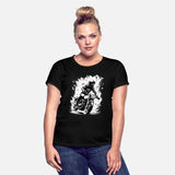 Old School Motorcyclist Motorbike