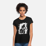 Old School Motorcyclist Motorbike