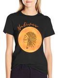 Native Pride Graphic Tee - Black