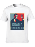 Obama Is My Homeboy Graphic T-Shirt