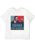 Obama Is My Homeboy Graphic T-Shirt