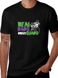 Real Dads Drive Quads Black T-Shirt