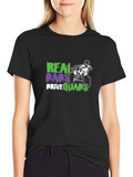 Real Dads Drive Quads Black T-Shirt
