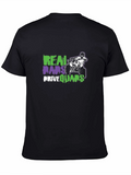 Real Dads Drive Quads Black T-Shirt