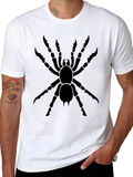 Spider Graphic Black T-Shirt - Halloween Ready