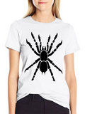 Spider Graphic Black T-Shirt - Halloween Ready