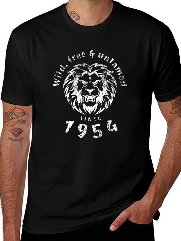 Wild Lion Graphic T-Shirt - Since 1954