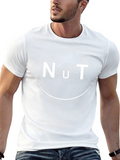 Nut Funny Graphic T-Shirt - Black