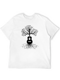 Guitar Tree Graphic Tee - Black