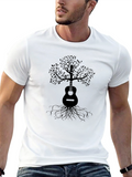 Guitar Tree Graphic Tee - Black