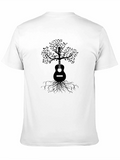 Guitar Tree Graphic Tee - Black