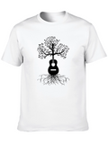 Guitar Tree Graphic Tee - Black