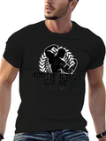 Bodybuilding Squad Black Graphic Tee