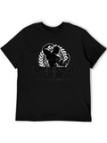 Bodybuilding Squad Black Graphic Tee