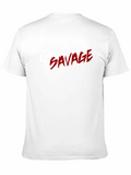 MYLO Savage Graphic Print Black T-Shirt