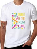 Kindness is the New Cool Black Graphic Tee