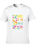 Kindness is the New Cool Black Graphic Tee