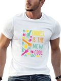 Kindness is the New Cool Black Graphic Tee