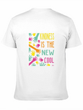 Kindness is the New Cool Black Graphic Tee