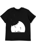 Dandelion T-Shirt - Black Graphic Tee