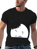 Dandelion T-Shirt - Black Graphic Tee