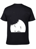 Dandelion T-Shirt - Black Graphic Tee