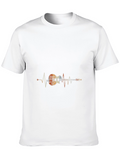 Guitar Heartbeat Graphic Tee