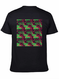 Graffiti Style Graphic Print T-Shirt