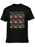 Graffiti Style Graphic Print T-Shirt