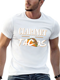 Clarinet and Tacos Graphic T-Shirt