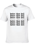 Hotter Than Hell Graphic Print Tee
