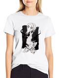 Surreal Gas Mask Graphic Tee