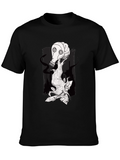 Surreal Gas Mask Graphic Tee