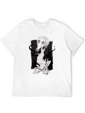 Surreal Gas Mask Graphic Tee