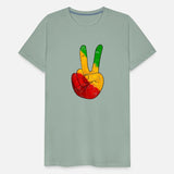 Peace Hand Sign Juneteenth Freedom Day Black