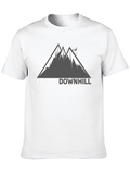 I Love Downhill Mountain Biking T-Shirt