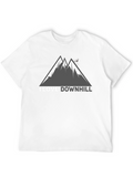I Love Downhill Mountain Biking T-Shirt