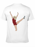 Cartoon Woman Graphic Tee